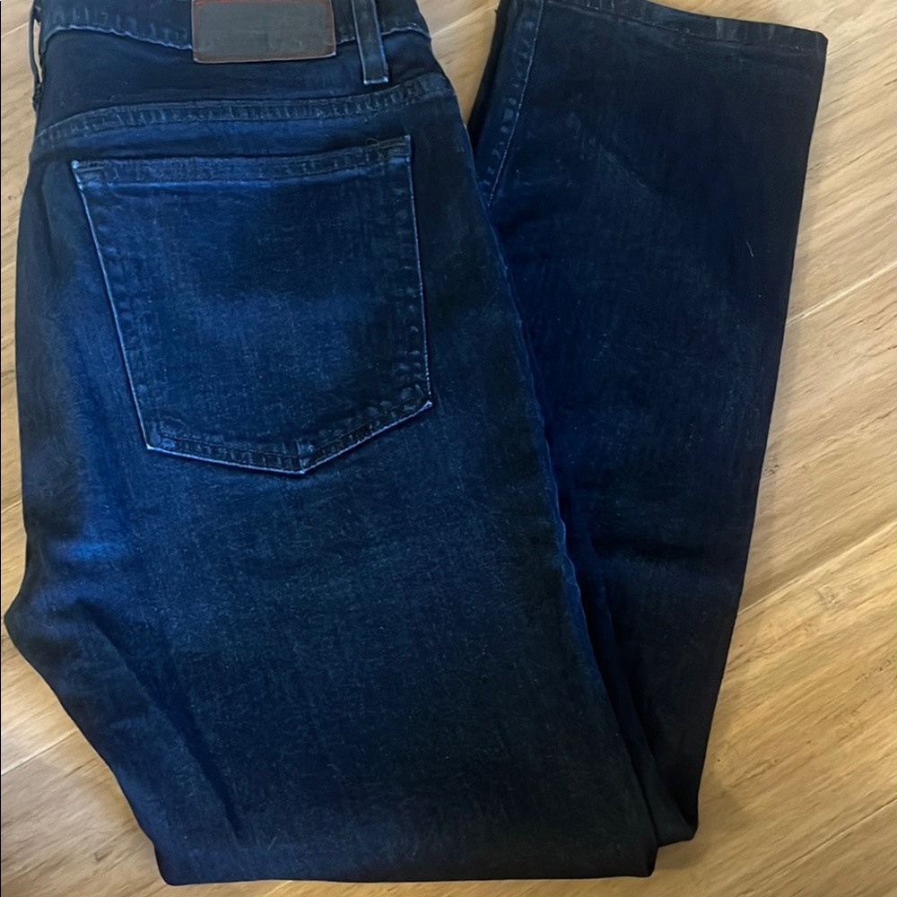 Adam Levine Collection The Engineer Dark Blue Straight Jeans 36X30